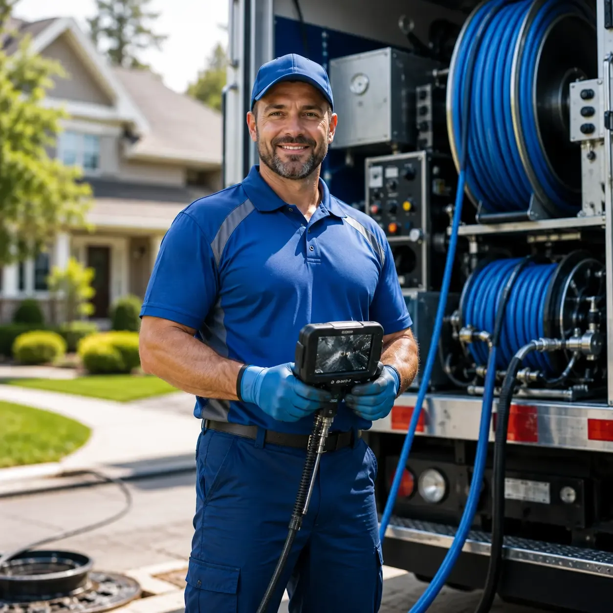 Local outdoor drain cleaning specialists in Iron Belt, WI